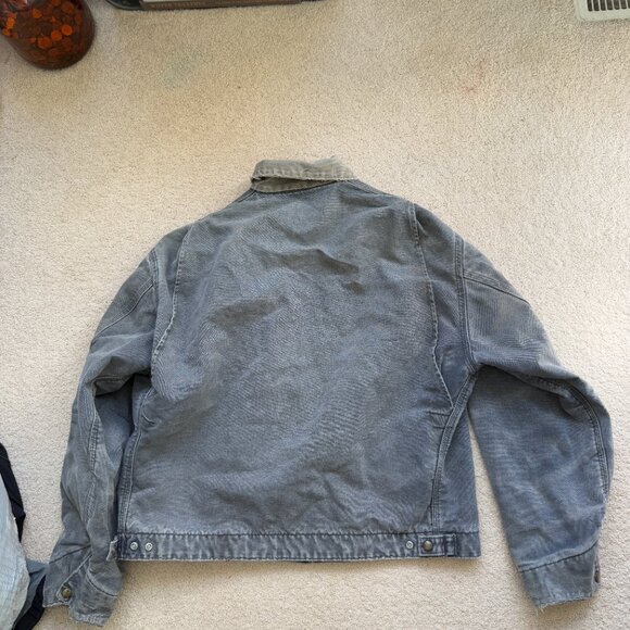 Vintage well worn Carhartt jacket esti size l-xl - Picture 10 of 15